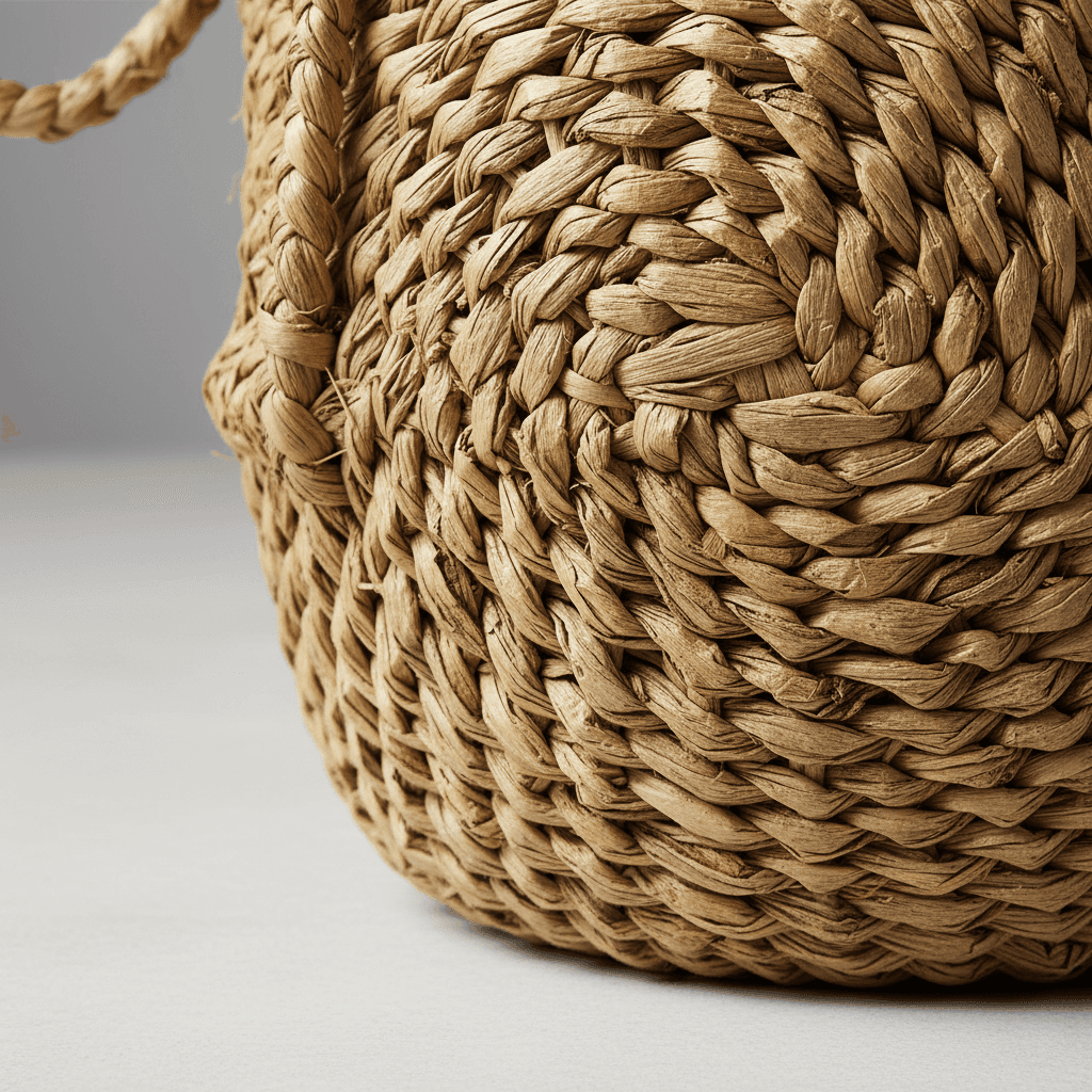 Woven Rattan Basket