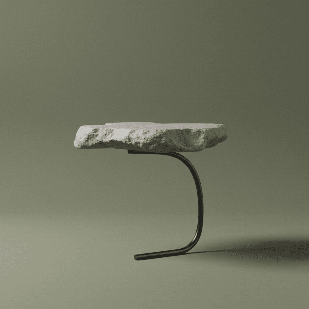 Calacatta Side Table